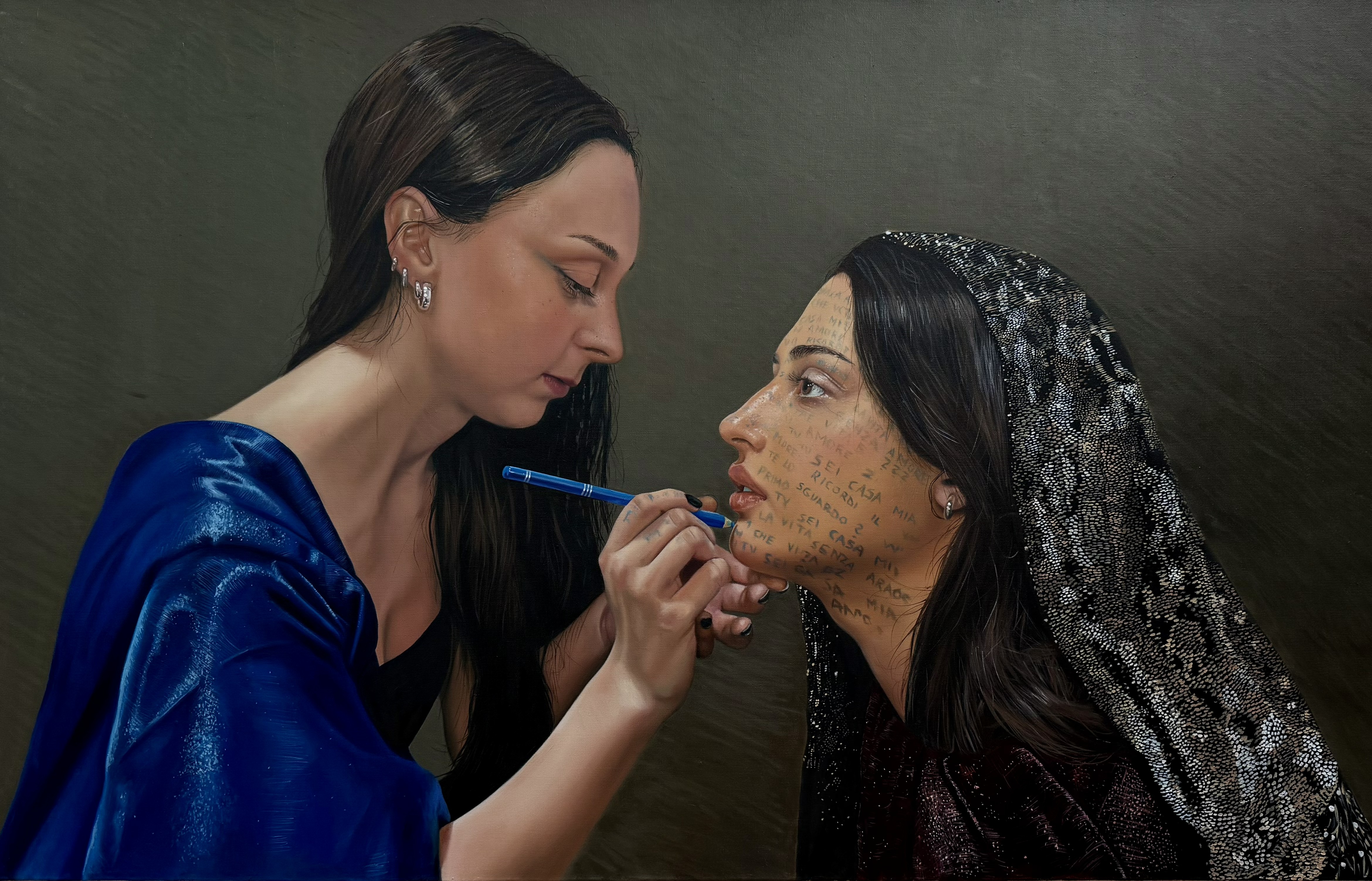 Natalia, olej na płótnie, 80x100cm, 2025